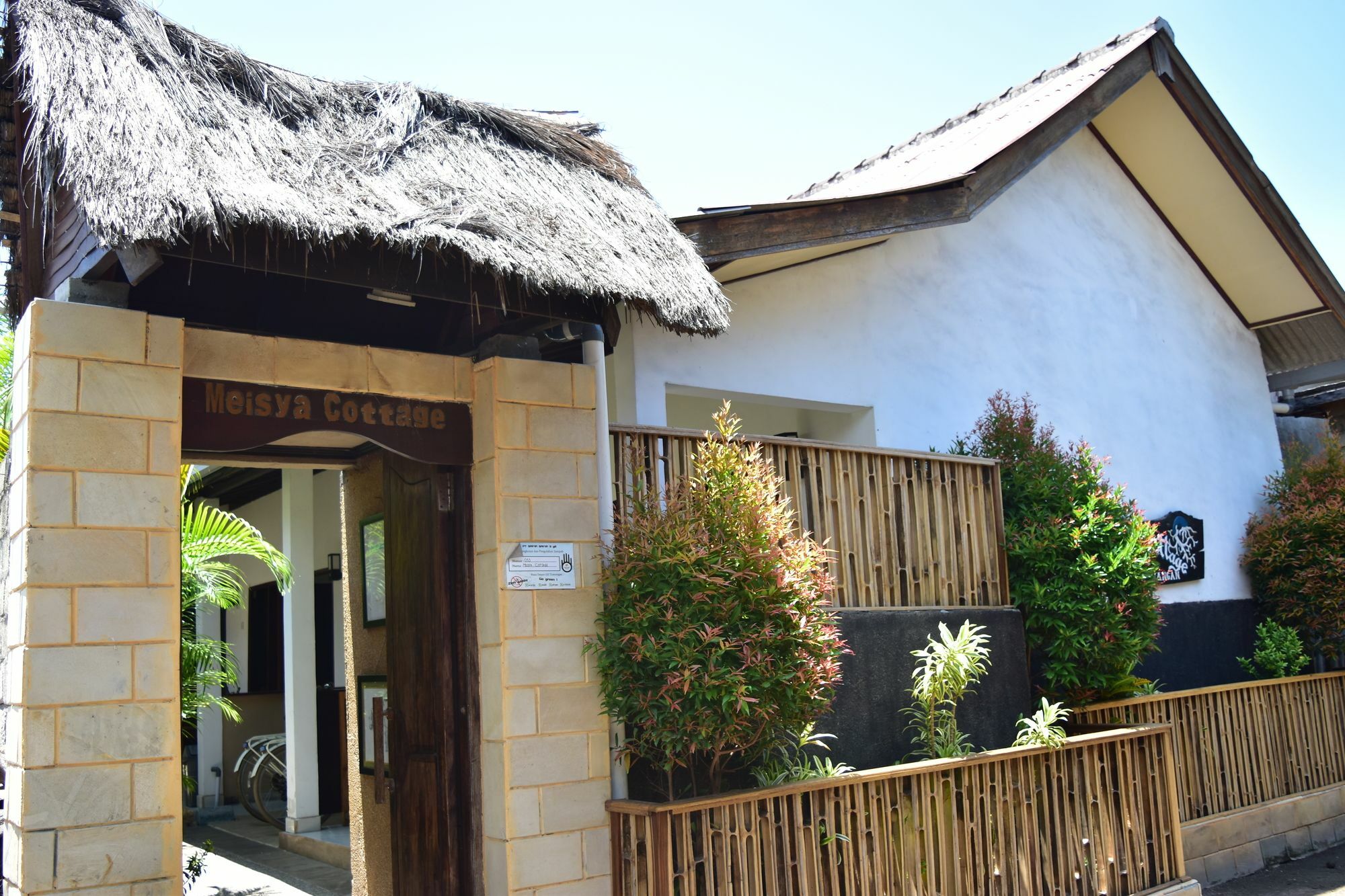 Meisya Cottage Gili Trawangan Kültér fotó